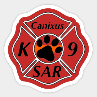 Canixus K9 SAR Logo Sticker